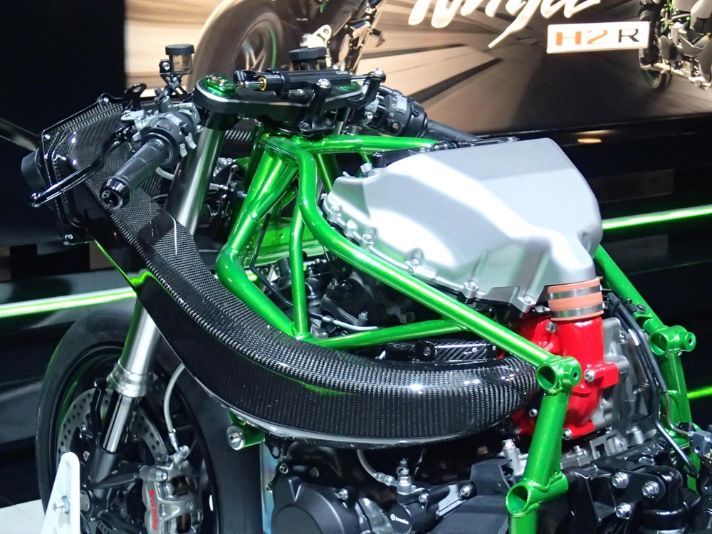 РњРѕС‚РѕС†РёРєР» Kawasaki Ninja h2 SX