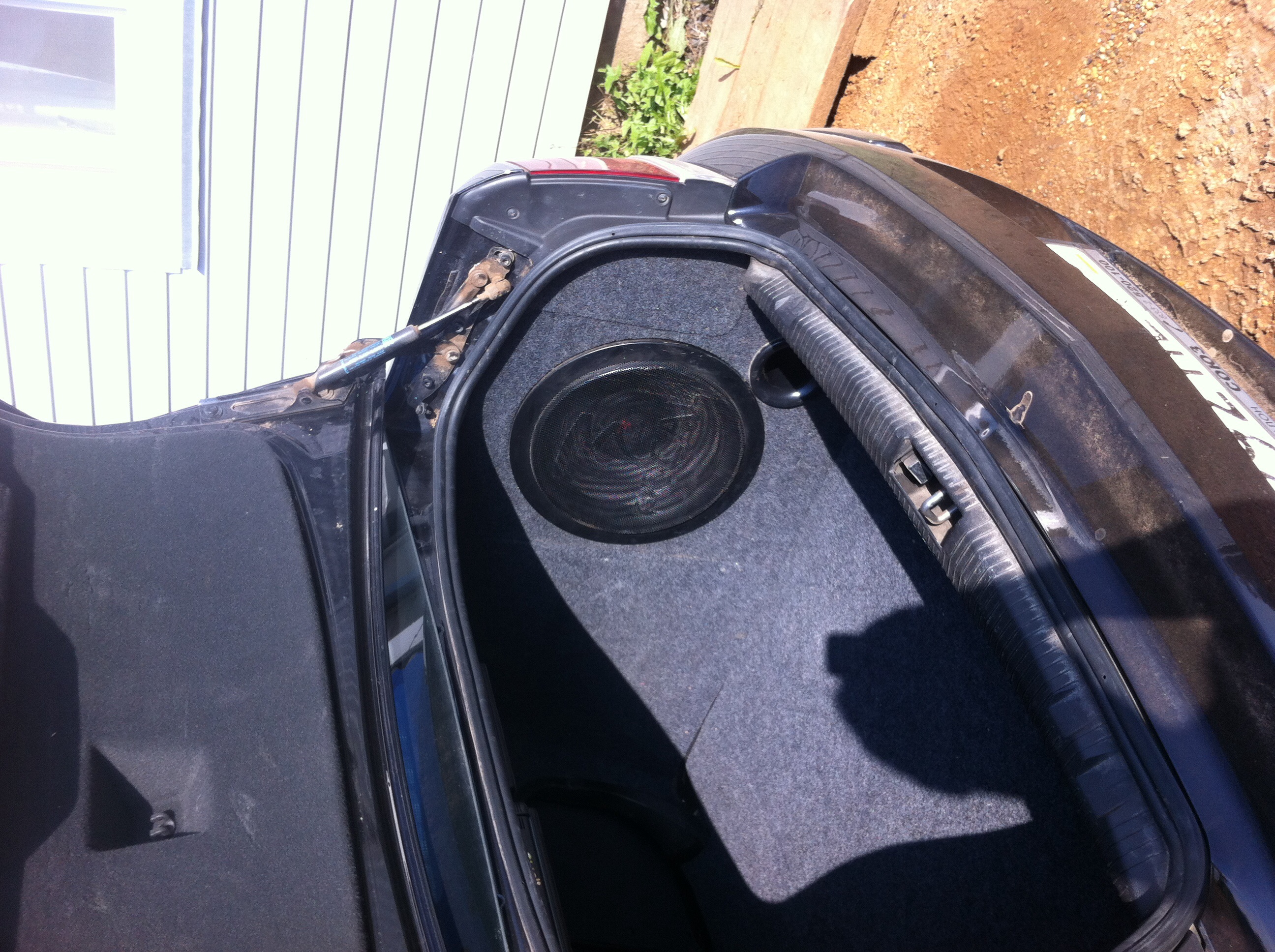 Opel Astra h универсал stels Subwoofer