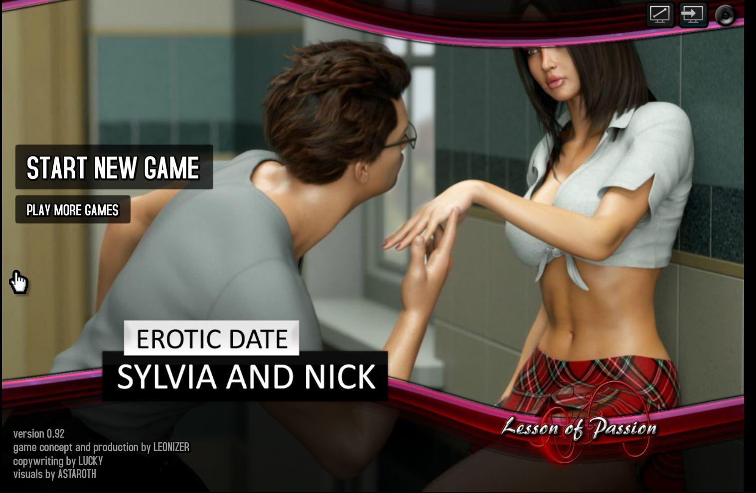 Erotic date sylvia and nick walktrought