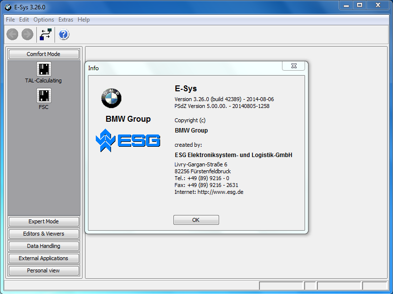 E sys bmw инструкция по программированию