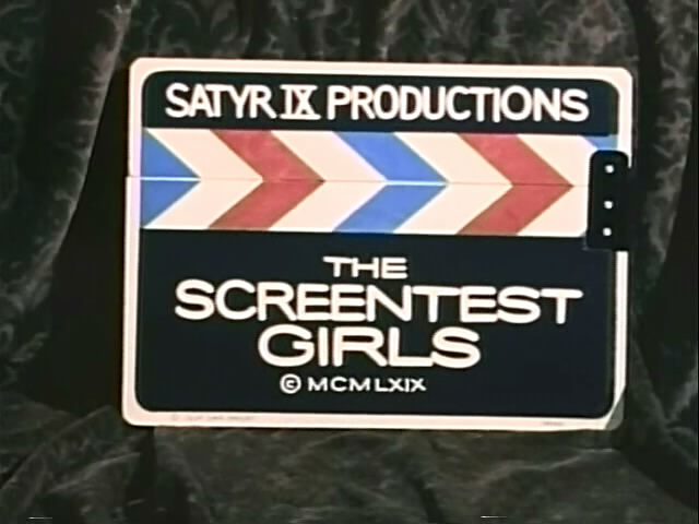 The Screentest Girls / Девушки на пробах